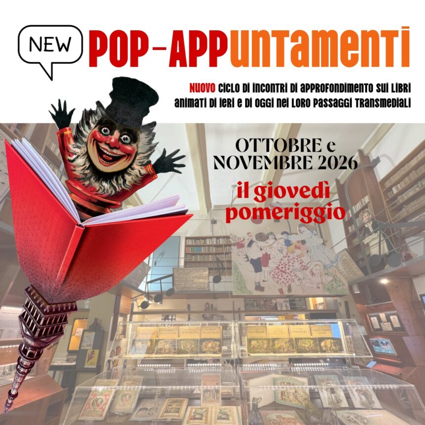 Locandina Pop-Appuntamenti autunno 2026-2 Ritornano i “Pop-Appuntamenti” al Pop-App Museum